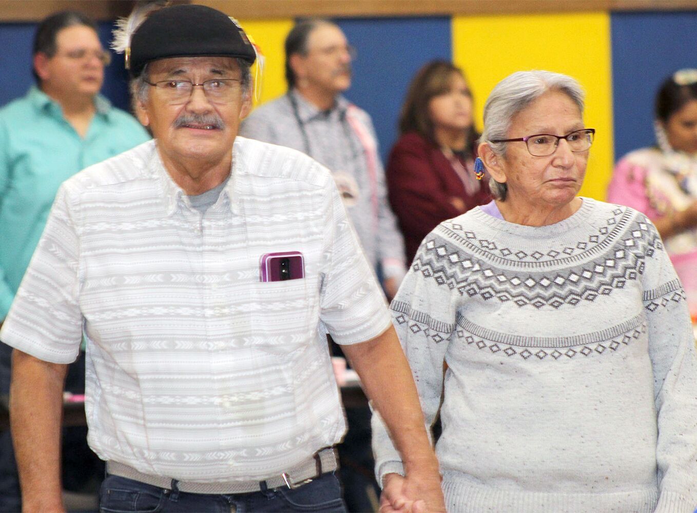 George Vanderberg and Esther Johnson
